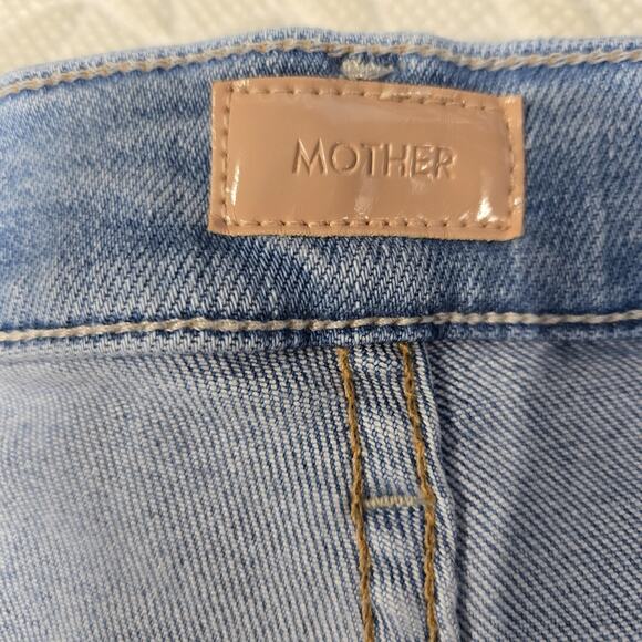 Mother Jeans Womens 29 Insider Crop Step Fray Limited Edition Designer USA Flaw - Picture 10 of 14